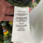 Loft Beach Green Bright Floral Keyhole Romper Sz.S NWT Photo 13