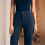 Faherty ‘Coastline Ankle Organic Cotton Blend Chino Pants’ in Navy size 6 Blue Photo 2