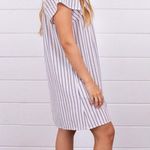 Hem & Thread Flutter Sleeve Dress From Size Small White Ivory boutique Photo 1