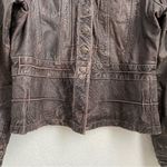 SCULLY Genuine Leather Brown Vintage Look Distressed Topstitch Leather Jacket Size undefined Photo 9