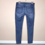 The Kooples Women's Short Fit Distressed Medium Wash Skinny Denim Jeans Photo 9