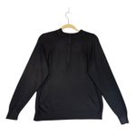 VTG DESIGNERS ORIGINALS Black Quarter Zip Mock Neck Sweater Women's Medium Photo 2