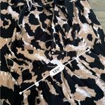 Diane Von Furstenberg NWT  X Target Halter Neutral Leopard Jumpsuit Size Small Photo 6