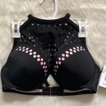 Shade & Shore Black High Neck Bikini Top Photo 4