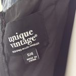 Unique Vintage  Red Rose Cocktail Dress Small Photo 9