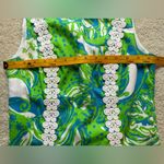 Lilly Pulitzer "Roar Of The Jungle" Alpha Delta Pi Lion Shift Dress Size 0 Photo 5