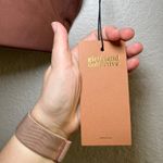 Girlfriend Collective NWT  Brown Racerback Sports Bra Crop Top Size L active Photo 1