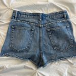 Distressed Denim Shorts Blue Size 2 Photo 1