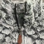Simply Southern Pullover Womens Large Gray Bubble Fur 1/4 Zip Front Pockets Photo 8
