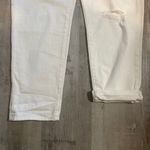 Loft NWT  High Rise Slim Pocket Boyfriend Jeans in White Sz 10/30 Photo 12