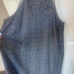 Monteau Blue Printed Shift Dress Photo 1