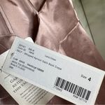 Jenny Yoo NWT  Lana Dress Whipped Apricot Satin Back Crepe size 4 NEW Photo 10