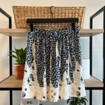 CAbi #401 Bella Skirt Blue & Cream Ombre Leopard Print W/ Pockets, Small Photo 3