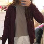 Nike maroon dry fit zip up jacket Photo 0