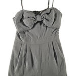 Altar'd State  FR239L Romper‎ Small Light Blue Spaghetti Strap Zip Lined Cotton Photo 0