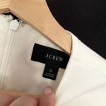 J.Crew white short sleeved bodycon midi dress women's size 0 vintage style Photo 2