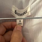 &merci Purple Puff Sleeve Sundress with Notched Collar Photo 3