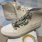 Women's White High Photo 0