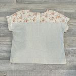 Madewell  x The New Denim Project Patchwork Stripe Short Sleeve Top S46 Photo 7