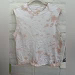 The North Face tie dye Pink and White Muscle Tee Photo 0