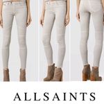 ALL SAINTS Biker Moto Skinny Jeans in Dive, Size 29 - EUC! Photo 1