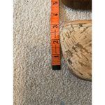 Born Miko Leather Flower Wedge Cork Sandals Platform Flip Flops Floral Summer Co Tan Size 9 Photo 9