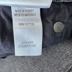 AGOLDE  Denim Shorts Womens 25 Black Micah Cut Off Jean Festival Boho Minimalist Photo 7