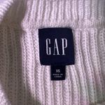 Gap Black and White Striped Crew Neck Sweater Photo 2