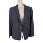 Hugo Boss New Women's 12 Jalouise Longline Stretch Wool Blend Blazer Career Job Photo 10