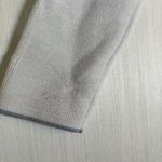 Bar III Women's Gray & Ivory Open-Front Waterfall Sweater Coat Sz S Cardigan Photo 6