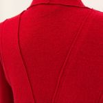 Eileen Fisher Lightweight Red Boiled Wool Cardigan Jacket size XS Long Sleeve Photo 6