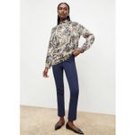 MM.LaFleur The Foster Cigarette Pant - PowerStretch Size 16 Dark Navy Photo 2