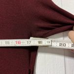 Soft Surroundings Burgundy scoop neck long sleeve tunic dress sz small Photo 6