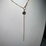 Bauble Bar Dainty Gold Tone Knotted Chain with Star Pendant Photo 2