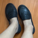 XOXO Black Quilted Loafers Photo 0