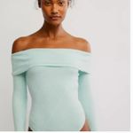 Free People NWT Intimately By Autumn Cozy Bodysuit Color: Harbor Grey Photo 2