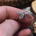 Sterling Silver Dragonfly  ring Photo 3