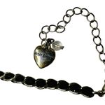 Betsey Johnson  Rare Vintage Floral Heart Necklace Photo 2