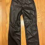 ZARA Leather Pants Photo 0