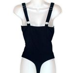 Haute Monde Bustier / Corset Thong Bodysuit. Black. Size Small Photo 3