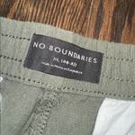No Boundaries  olive green shirts linen cotton blend size XLarge Photo 2