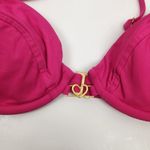 l*space L* Stardust Bikini Top in Bougainvillea Pink Size Small NWT Photo 2