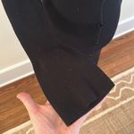 Ribbed Knit Collared Black Button Up Sweater Dress Photo 2