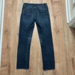 Paige  | Skyline Straight Raw Hem Denim Jeans Photo 1