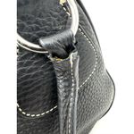Prada Vitello Daino Black Pebbled Grained Leather Shoulder Bag with card Photo 7