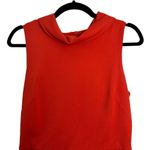 Alice & Trixie  Red Sleeveless Back Collar Pleated Dress Photo 2
