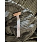 Free People Green Oversized Jersey Shimmy Shake Low Back Long Sleeve Top Size M Photo 2