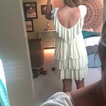 Rachel Pally White Ruffle Dress Photo 8