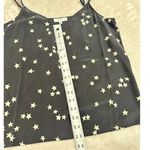 Equipment  Femme Layla Cami Women's Small Black White Silk Stars Strappy V-Neck Photo 8