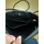 Elizabeth and James  Women's Black Soft Leather Purse Shoulder Bag Photo 3